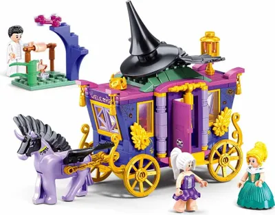 Obrázok produktu pre Sluban Girls Dream Čarodejnice M38-B1056 Čarovný kočiar s jednorožcom