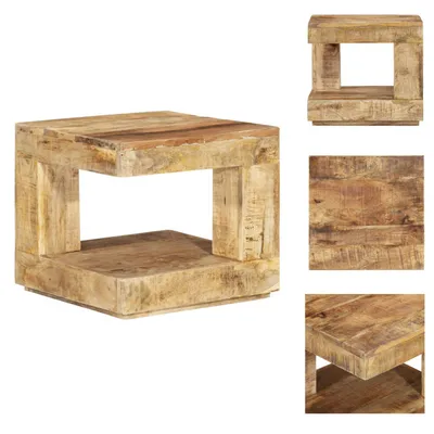 Produktbild von vidaXL Couchtisch 45x45x40 cm Massivholz Mango -  Couchtische