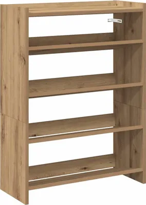 Obrázek produktu pro Botník dub artisan 60x25x81 cm kompozitní dřevo