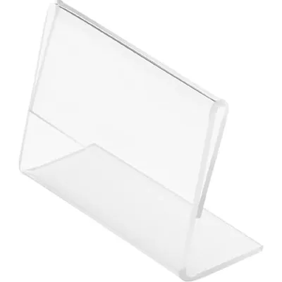 Image de Présentoir de table Mini Classic Image incliné, format A7 paysage, transparent