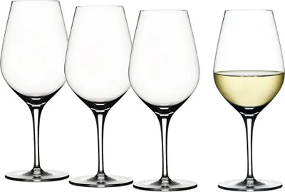 Produktbild von Spiegelau Vorteilsset 6 x 4 Glas/Stck Weißweinglas 440/02 Authentis 4400182 und Geschenk + Spende