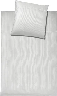 Produktbild von elegante Mako-Satin-Kissenbezug einzeln Milano 2356 Farbe Weiss Größe 70x90cm