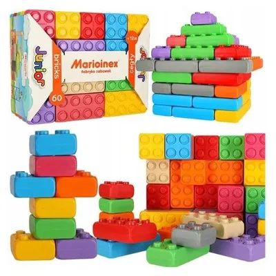 Immagine prodotto di Mattoncini da costruzione Junior, 60 pezzi