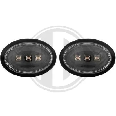 Produktbild von DIEDERICHS Blinkleuchtensatz 1206179 für MINI Schrägheck (R56) Clubman (R55)