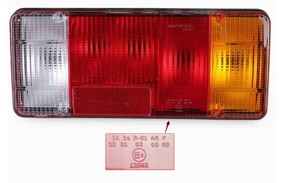 Produktbild von Rückleuchte Iveco 1991-2003 rechts, mit Stecker M610727