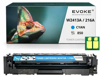 Immagine prodotto di Cartuccia compatibile per stampante HP W2411A 216A, colore ciano, resa di 850 pagine, compatibile con i modelli M155nw, M182n, M183fw