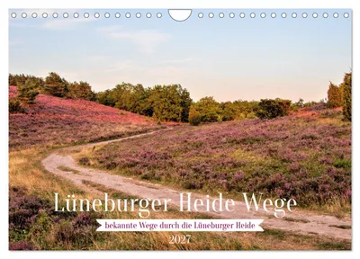 Produktbild von Lüneburger Heide Wege (Wandkalender 2027 DIN A4 quer), CALVENDO Monatskalender