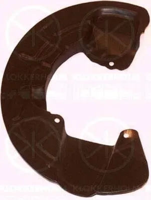 Produktbild von KLOKKERHOLM Spritzblech Bremsscheibe für VOLVO V70 I (875, 876) Vorne Rechts 9036378 Ankerblech