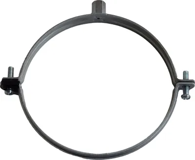 Produktbild von 2 Stück - Schraubrohrschelle 129 mm - 134 mm M8/M10 ohne Einlage : 129-134 mm Größe: 129-134 mm