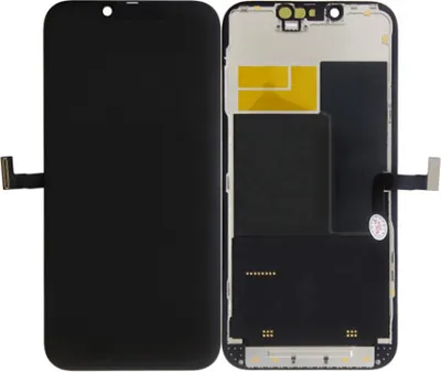 Produktbild von LCD Display (Soft OLED) + Touchscreen kompatibel mit Apple iPhone 13 Pro, schwarz