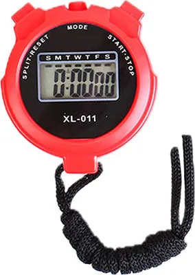 Produktbild von Digitaler Stoppuhr-Timer – Intervalltimer mit großem Display,red