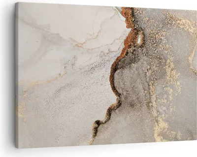 Produktbild von Bild auf Leinwand - Leinwandbild - Einteilig - Stein Sand Abstraktion - 70x50cm - Wand Bild - Wanddeko - Wandbilder - Leinwanddruck - Bilder - Wanddekoration - Leinwand bilder - AA70x50-4778
