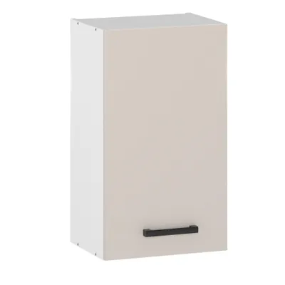 Zdjęcie produktu dla ULWEHOME Szafka kuchenna wisząca górna 40 cm z 1 frontem Kaszmir | Meble kuchenne system EKO