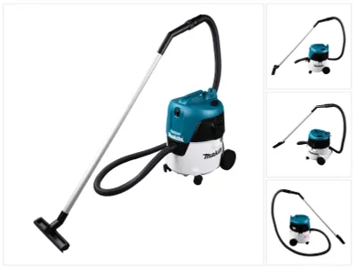 Zdjęcie produktu dla Makita VC2000L, 20 l, Czarny, Niebieski, 2,5 m, 5 m, 3,2 cm, 210 mbar