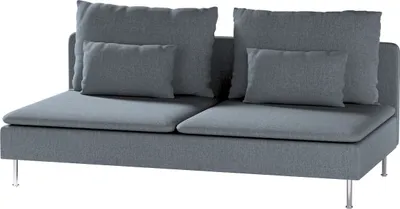 Produktbild von Dekoria Bezug für Söderhamn Sitzelement 3, grau, Bezug für Sitzelement 3