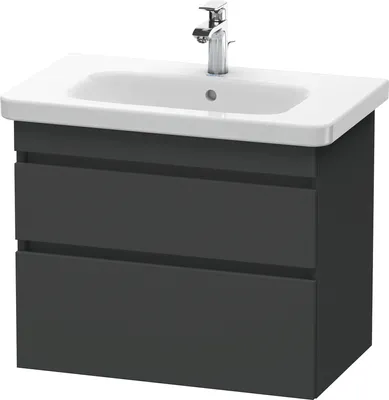 Produktbild von Waschtischunterbau DURASTYLE 448x730x610mm graphit matt graphit matt