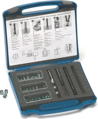 Image de HELICOIL M4x0,70 Kit de réparation de filetage Helicoil® Plus