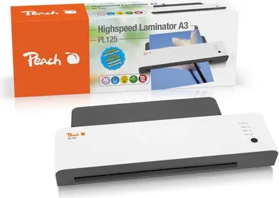 Obrázok produktu pre Peach PL125 Laminiergerät Heisslaminator 600 mm/min Weiß