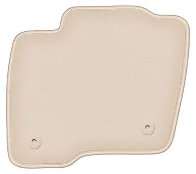 Produktbild von DURBAN Beige Velours-Fahrerfußmatte für Ford Galaxy MK3 Minivan (2015-)