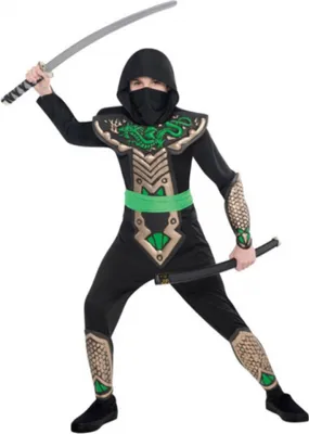 Produktbild von Kostüm Ninja Drachentöter, 110