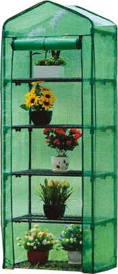 Produktbild von Famanu Mini-Gewächshaus mit 5 Regalen - 200 cm