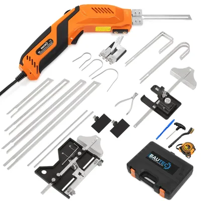 Produktbild von BAUTEC Hand-Styroporschneider Styrocutter 330W » Set 20 inkl. Zubehör » Dauerbetrieb » Hartschaumschneider