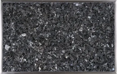 Produktbild von Einbau Granitfeld Blue Pearl inkl. Edelstahlwanne 510 x 325 x 10 mm