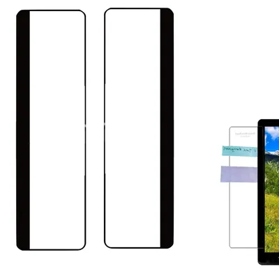Productafbeelding van Computermonitor memobord, acrylmonitor notitiehouder, 2 stuks
