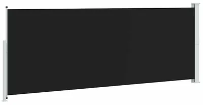 Obrázok produktu pre vidaXL Bočná markíza, výsuvná, 180x514 cm, čierna