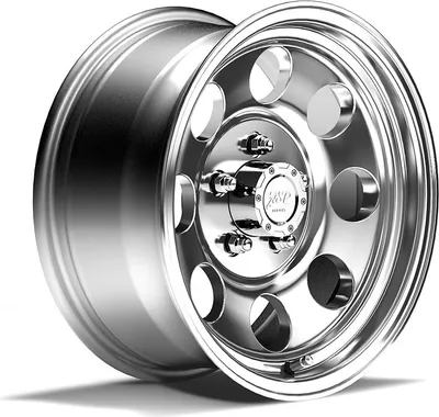 Produktbild von Alufelge poliert 7x15 Felge Alurad DuraTrail Jeep Cherokee XJ 84-01 mit