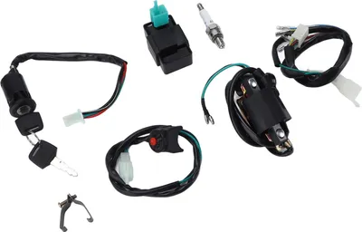 Produktbild von Kill Switch Zündspule CDI Zündkerzen-Kabelbaum-Kit für Kickstart-Dirt-Pitbike ATV 50 ccm 70 ccm 90 ccm 110 ccm?160 ccm