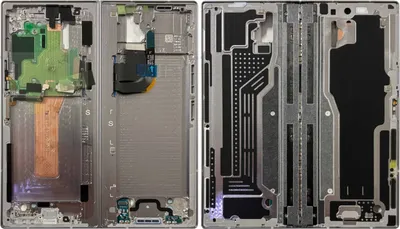 Produktbild von Samsung Display LCD Mittelrahmen für Galaxy Z Fold6 GH82-35044A Ersatz Silber