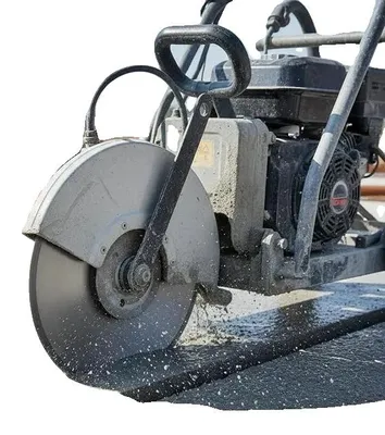Immagine prodotto di Disco diamantato per taglio, diametro 45 cm, altezza segmento 12 mm, colore rosso