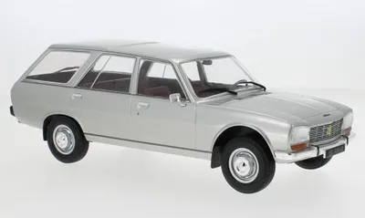 Produktbild von MCG MCG18358 - 1:18 Peugeot 504 Break, silber, 1976 - Neu