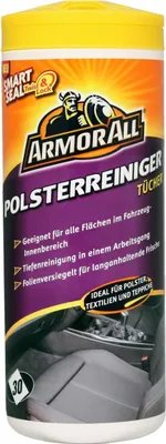 Produktbild von Armor All Polsterreiniger Tücher 30 Tücher - Mit Fleckenentferner (1er Pack)