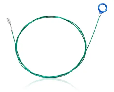 Image de Brosse de nettoyage pour canalisation - Spirale flexible - 300 cm - Vert