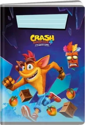 Obrázok produktu pre Zápisník A5 Crash Bandicoot, linkovaný 544
