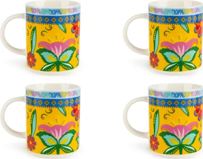 Produktbild von Excelsa Set Von 4 mug Gipsy Soul 30 cl Porzellan Bunt