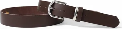 Produktbild von FRONHOFER Damen Ledergürtel 3 cm, satinierte Gürtelschnalle, zwei Gürtelschlaufen