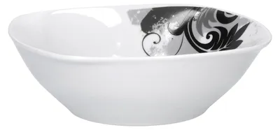 Zdjęcie produktu dla Miska na sałatkę Muesli Black Flower 14,5 cm