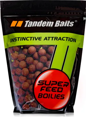 Produktbild von Tandem Baits 4-er Set Chili & Robin Red Karpfen-Boilies, Leckere Boilies für Karpfen Angeln ohne Mühe, Köder zum Große-Fische-Angeln, Karpfenzubehör für Profis & Hobby-Angler 18 mm 1 kg
