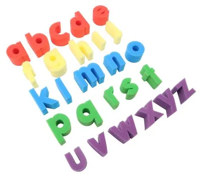 Zdjęcie produktu dla EDUPLAY 370075 Małe litery z gąbki