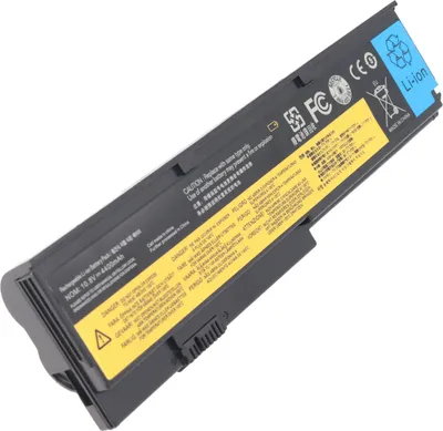 Produktbild von Akku passend für Lenovo ThinkPad X200, Li-Ion, 10,8V, 4400mAh, 47,5Wh, black