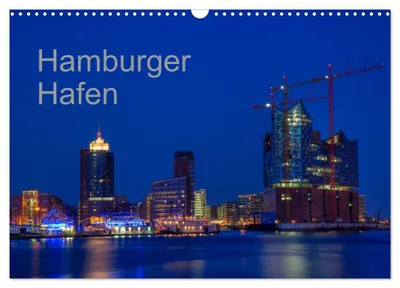 Produktbild von Hafen Hamburg (Wandkalender 2027 DIN A3 quer), CALVENDO Monatskalender