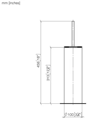 Produktbild von Dornbracht Toilettenbürstengarnitur, Standmodell, 84910979-26