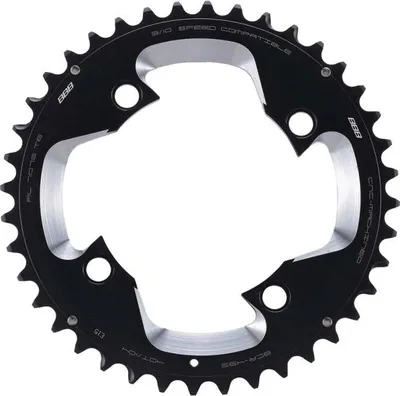 Produktbild von BBB Cycling BBB Kettenblatt MTBGear comp. 3x10 40T/104 mm anthrazit - präzise...