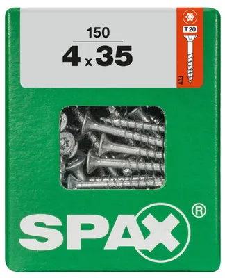 Produktbild von Spax Universalschrauben 4.0 x 35 mm TX 20 - 150 Stk.
