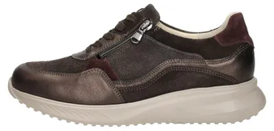Image de Waldläufer K-Janka Veterschoenen Laag - Donkerbruin - Maat 42.5