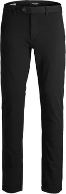 Produktbild von Jack & Jones 12159954, Chino, Erwachsener, Schwarz, Elasthan, Polyester, Viskose, Nicht bleichen, Natürliche Trocknung