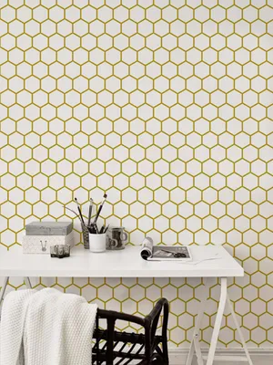 Produktbild von Coloray Fototapete 250x104 cm Latextapete Magicstick - Utensil golden geometrisch